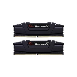 Kit Barrettes mémoire 32Go (2x16Go) DIMM DDR4 G.Skill RipJaws V  3200Mhz (Noir)