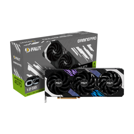 Carte Graphique Nvidia Palit GeForce RTX 4070 GamingPro OC 12Go