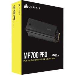 Disque SSD Corsair MP700 Pro 2To avec dissipateur - NVMe M.2 Type 2280