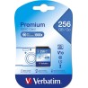 Carte mémoire Micro SD Verbatim Premium - 256Go avec adaptateur