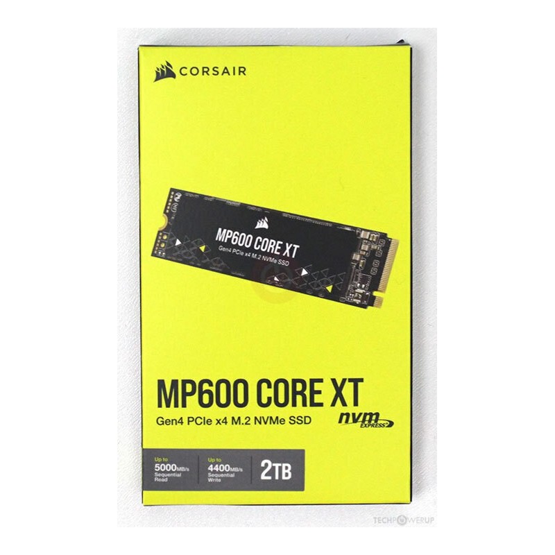 Disque SSD Corsair MP600 Core XT 2To  - NVMe M.2 Type 2280