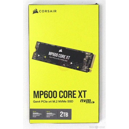 Disque SSD Corsair MP600 Core XT 2To  - NVMe M.2 Type 2280