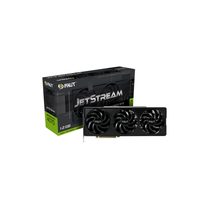 Carte Graphique Nvidia Palit GeForce RTX 4070 JetStream 12Go