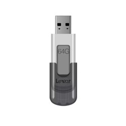 Clé USB 3.0 Lexar JumpDrive V100 - 64Go (Gris)