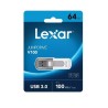 Clé USB 3.0 Lexar JumpDrive V100 - 64Go (Gris)