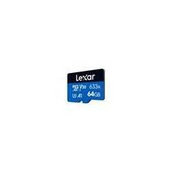 Carte mémoire Micro SD Lexar 633x - 64Go