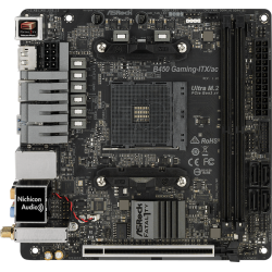 Carte Mère ASRock B450 Gaming-ITX/AC (AM4) Mini-ITX