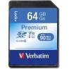 Carte mémoire SD Verbatim U1 Premium - 64Go