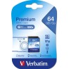 Carte mémoire SD Verbatim U1 Premium - 64Go