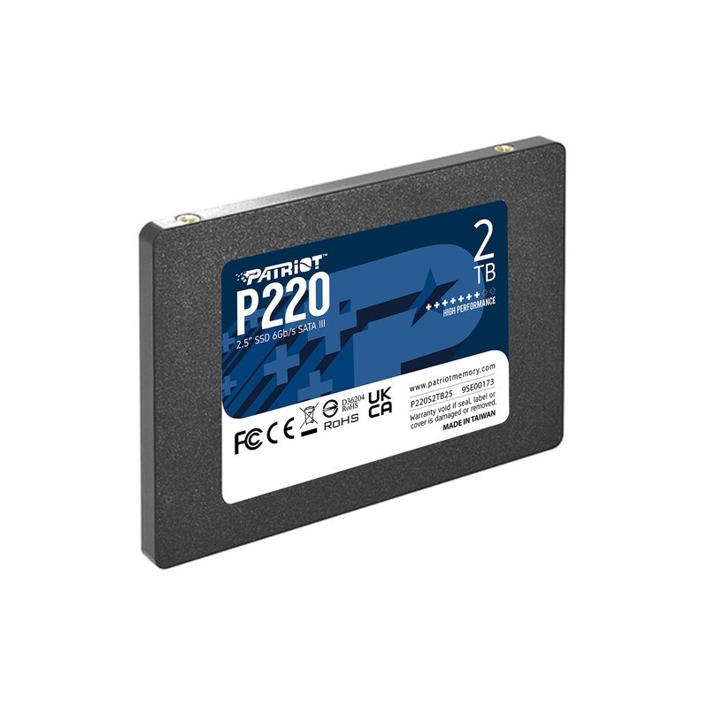 Disque SSD Patriot P220 2To  - S-ATA 2,5