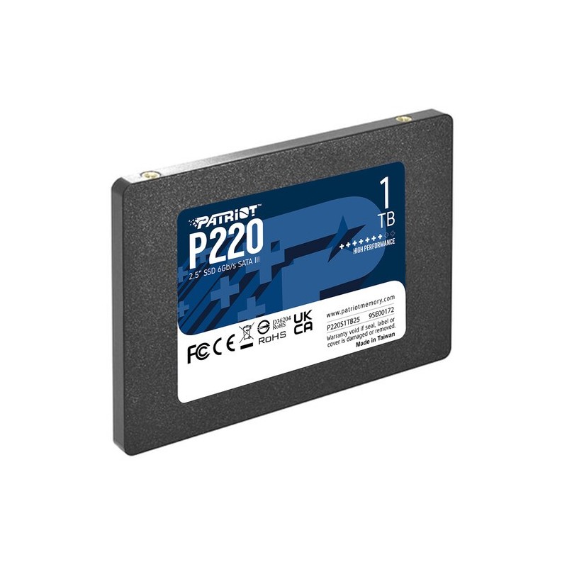 Disque SSD Patriot P220 1To  - S-ATA 2,5