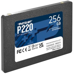 Disque SSD Patriot P220 256Go - S-ATA 2,5