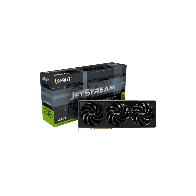 Carte Graphique Nvidia Palit GeForce RTX 4070 Ti JetStream 12Go