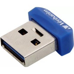 Clé USB 3.2 Verbatim Store'n'Stay - 64Go (Bleu)