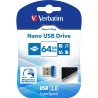 Clé USB 3.2 Verbatim Store'n'Stay - 64Go (Bleu)